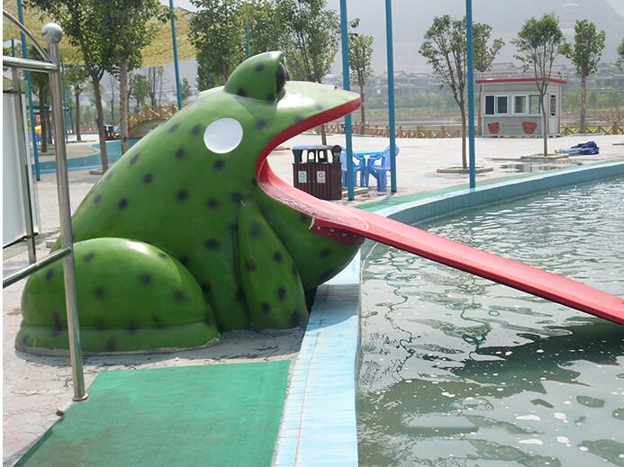 兒童小型滑梯 青蛙滑梯